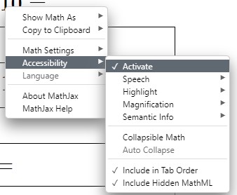 settings to activate accessibility menu